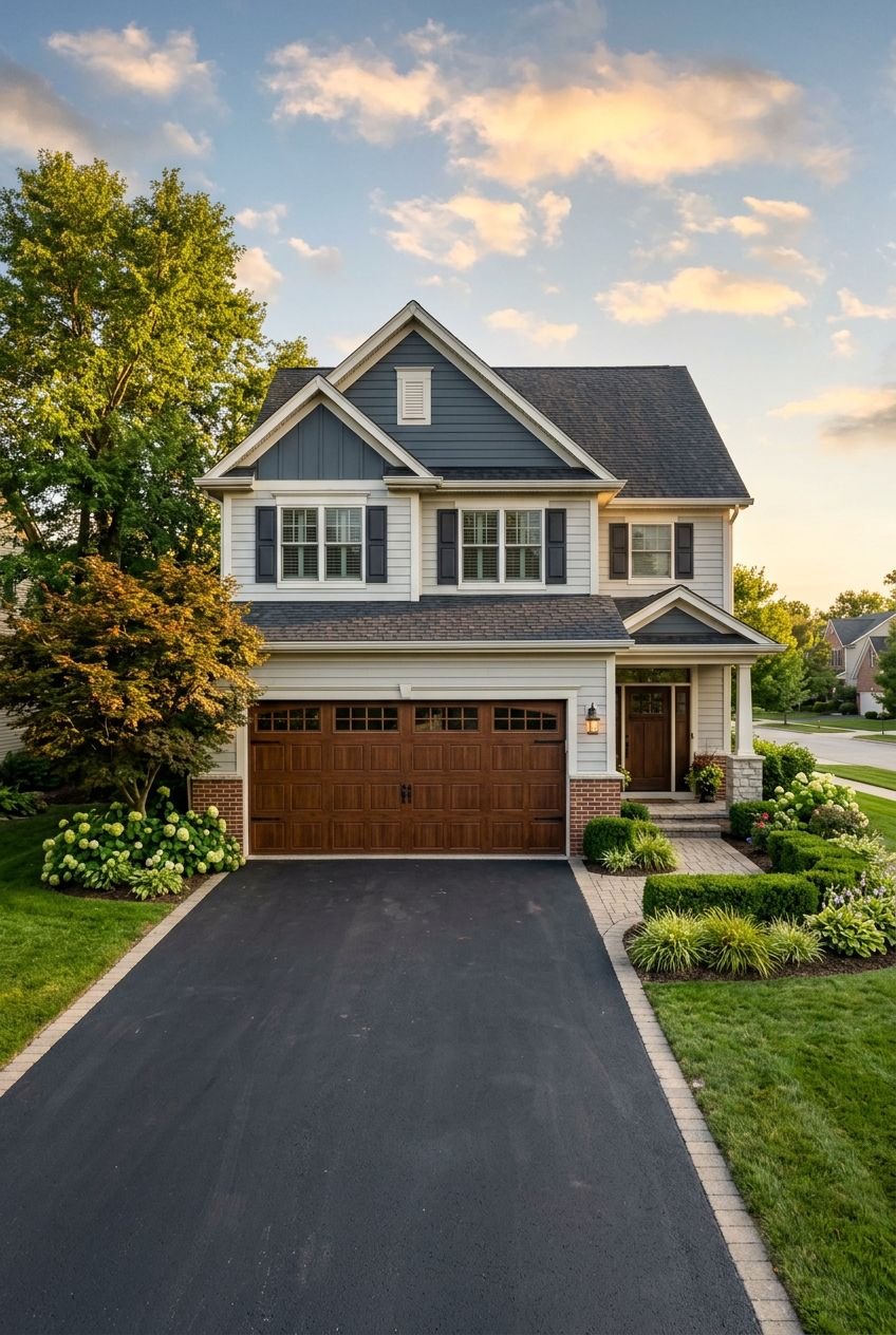 luxury residential garage door Rochester NY